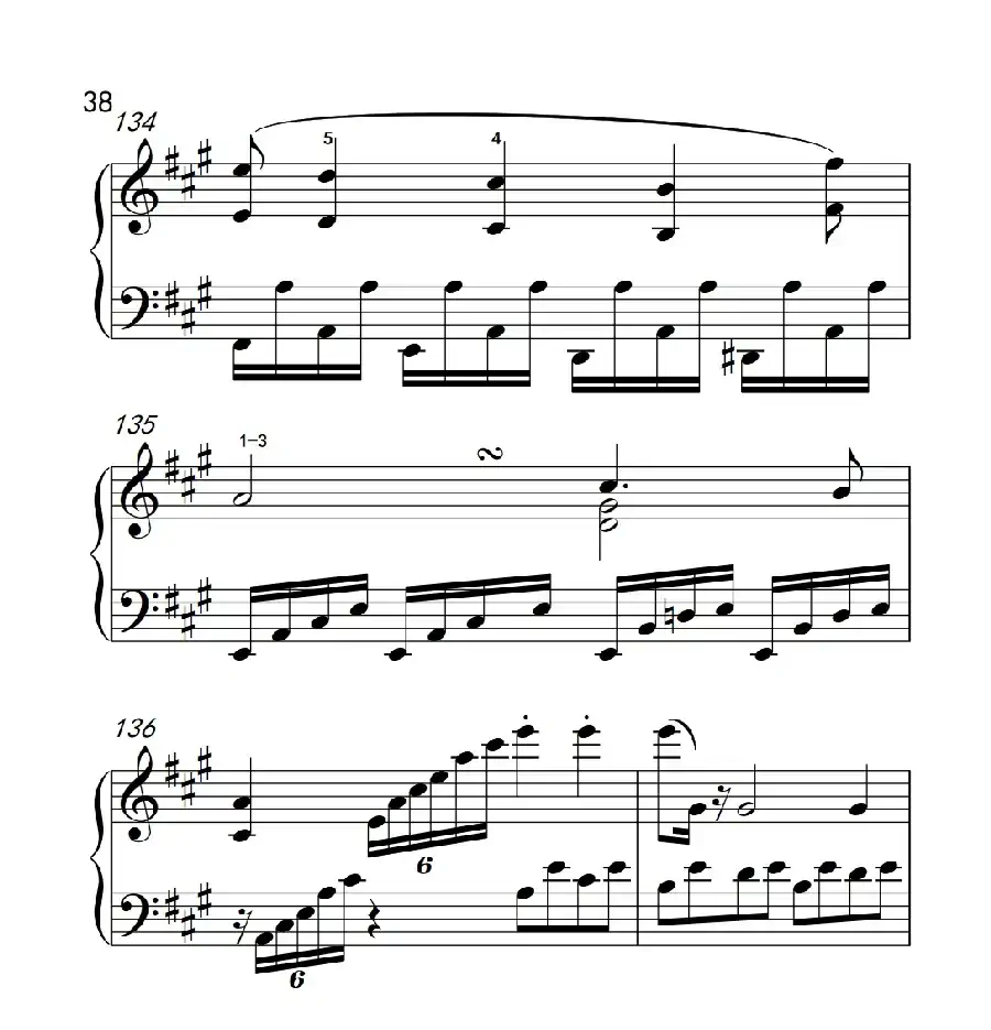 奏鸣曲 Opus 2 Nr.2 第四乐章(贝多芬奏鸣曲集 1)