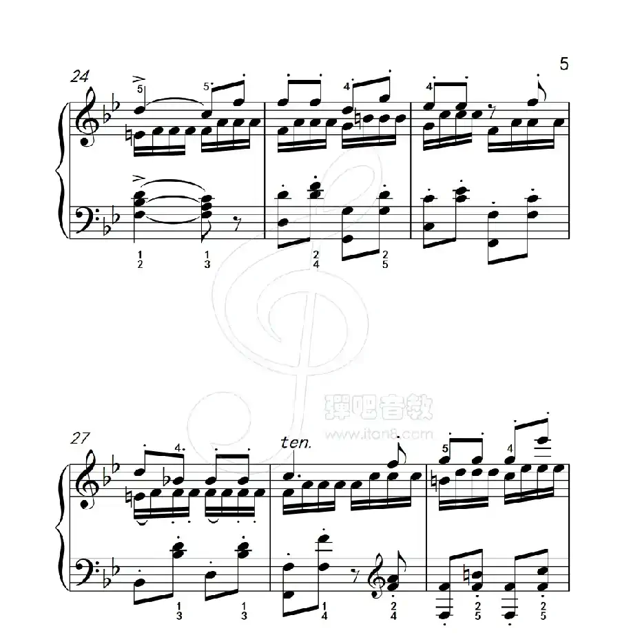 练习曲 52(克拉莫钢琴练习曲60首)