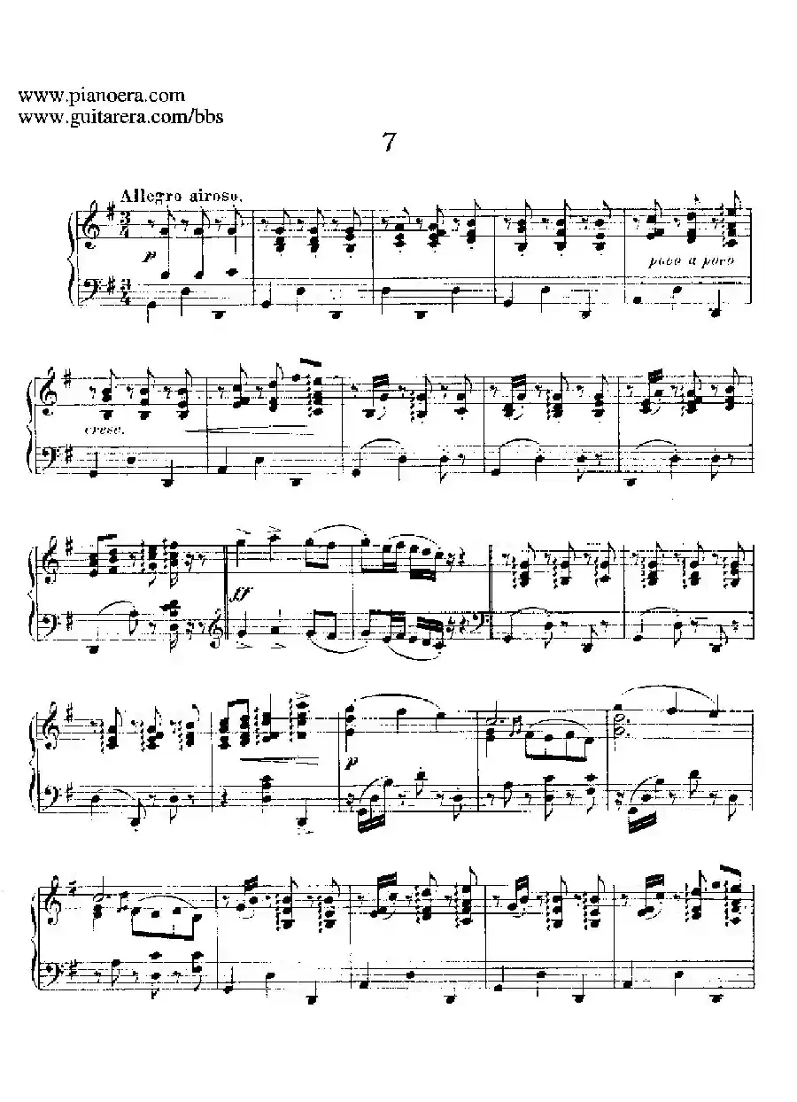 12 Spanish Danses Op.37（12首西班牙舞曲·7）