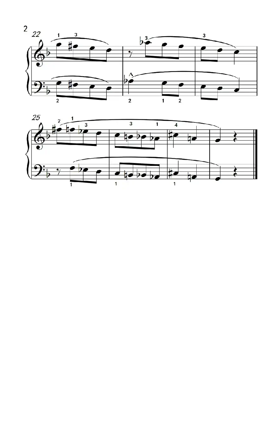 拇指在下（巴托克 小宇宙 钢琴教程 4）