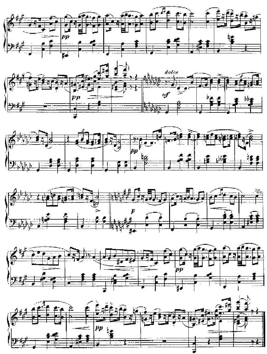 Five Polish National Dance Op.3（5首波兰民族舞曲 No.2）