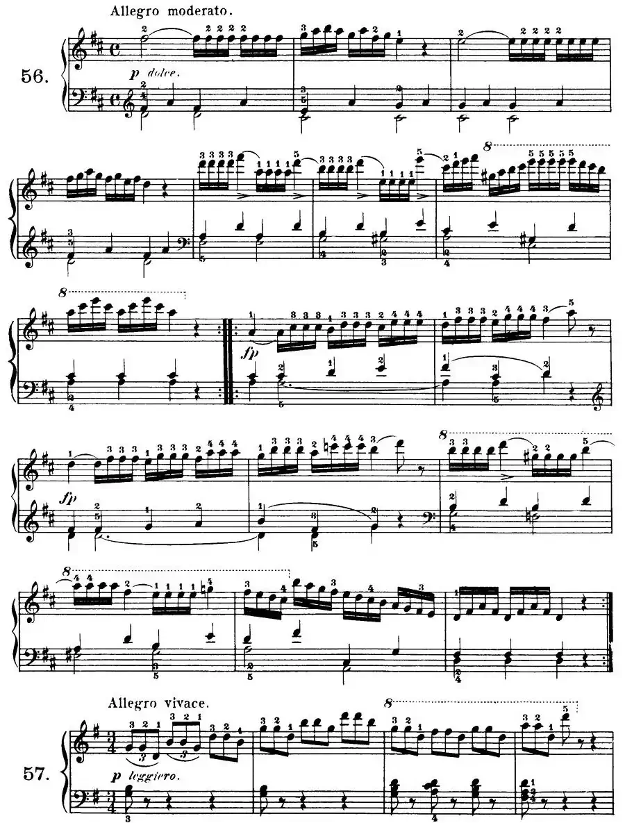 Czerny - 100 Progressive Studies Op.139（47—57）