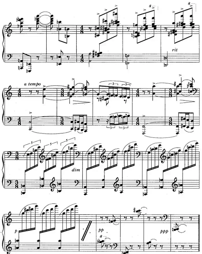 套曲·板式(III 快板)