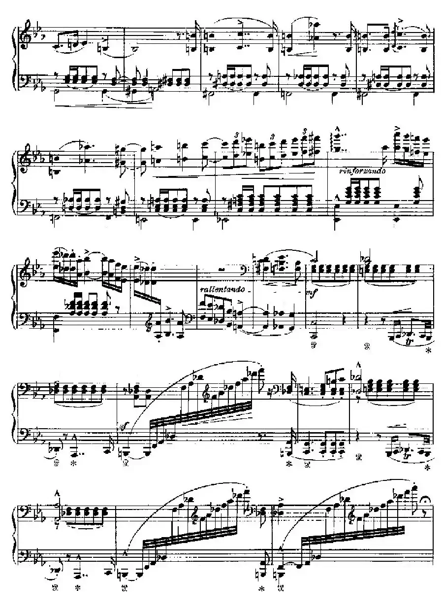 Two Polonaises S.223（2首波洛奈兹舞曲·c小调）