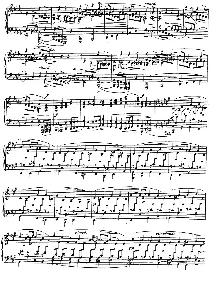Novelletten Op.21（1）