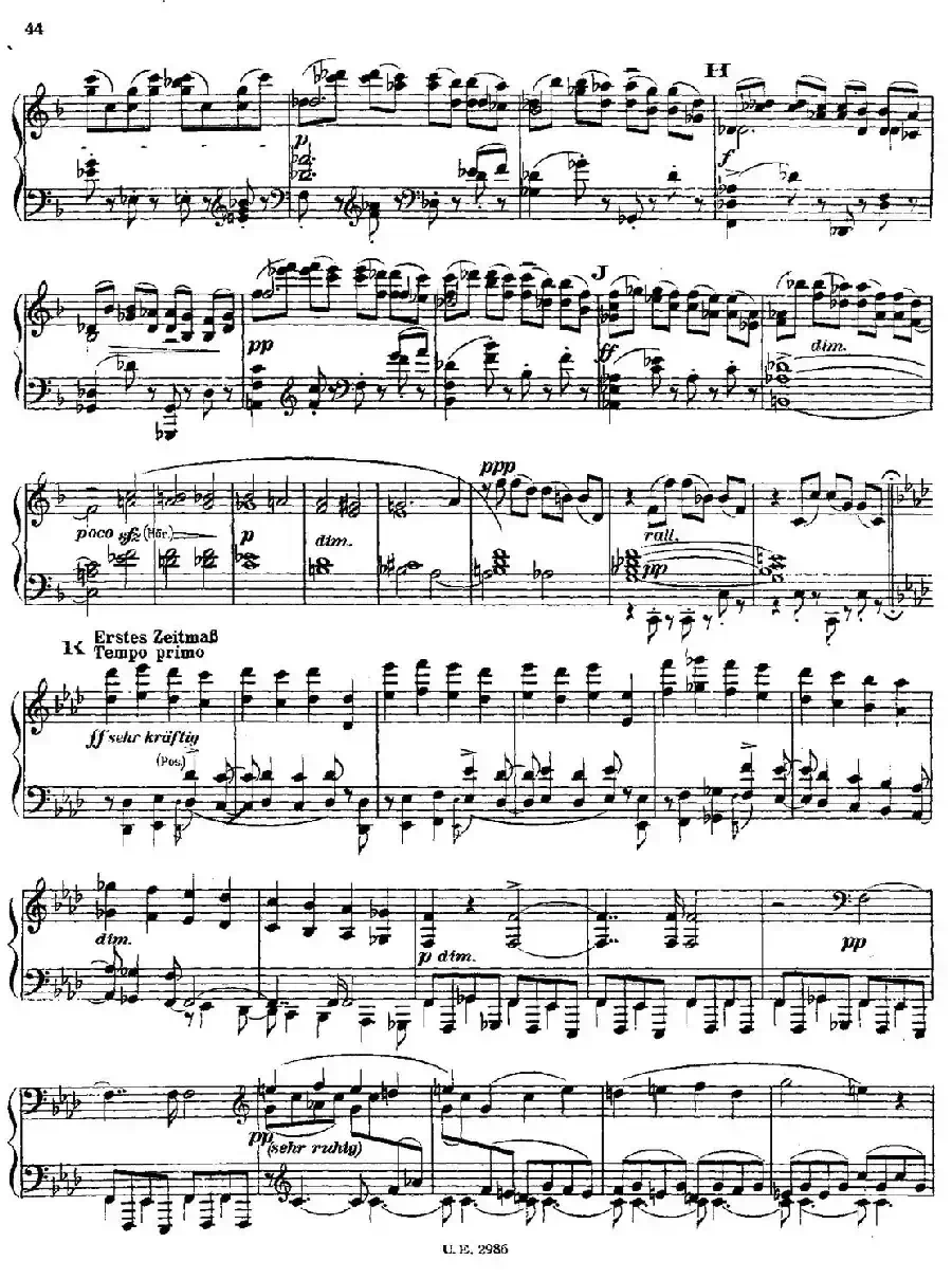 Symphony No.3 in d Minor - Solo Piano（d小调第三交响曲·钢琴独奏版·Ⅳ）