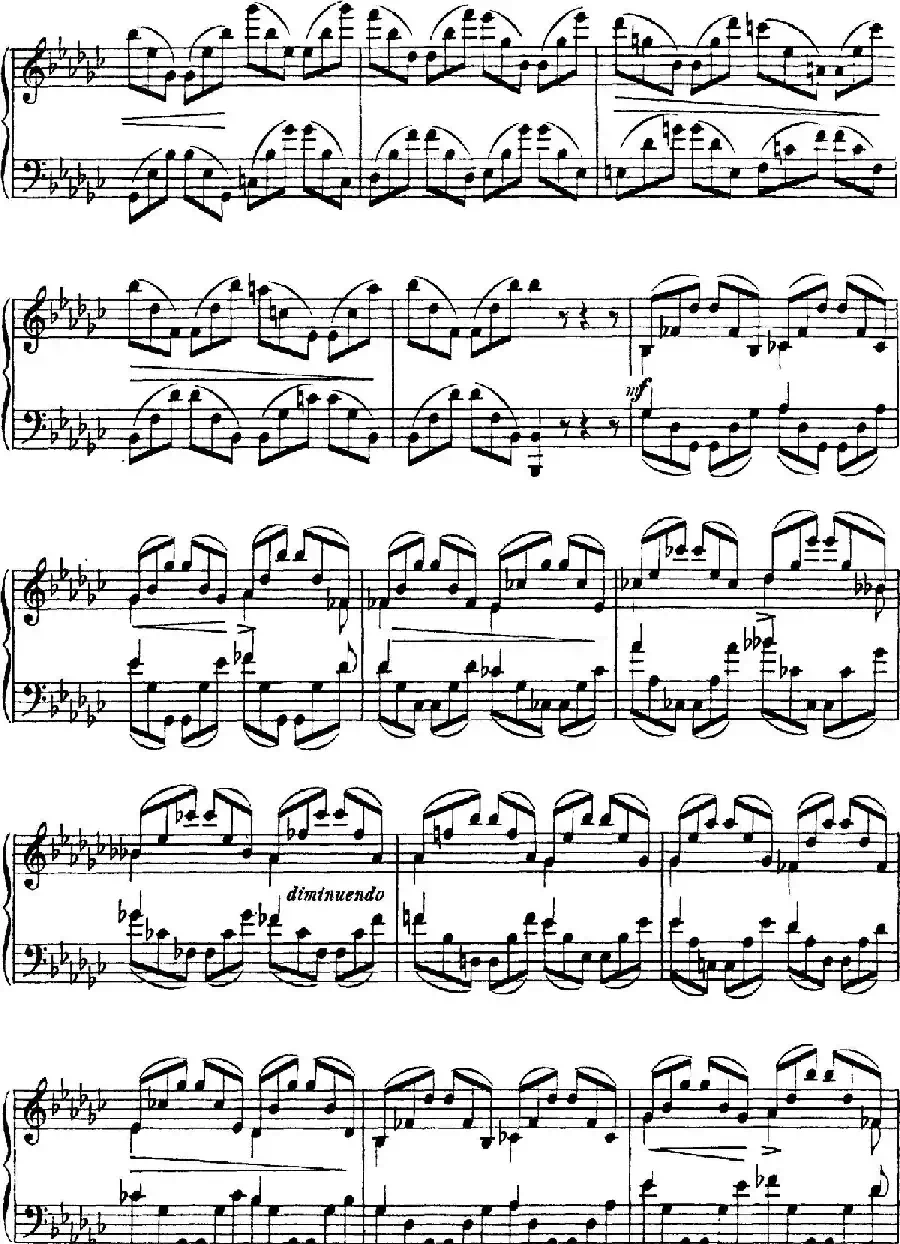 Quatre Etudes Op.41 Op.2（4首练习曲·3）