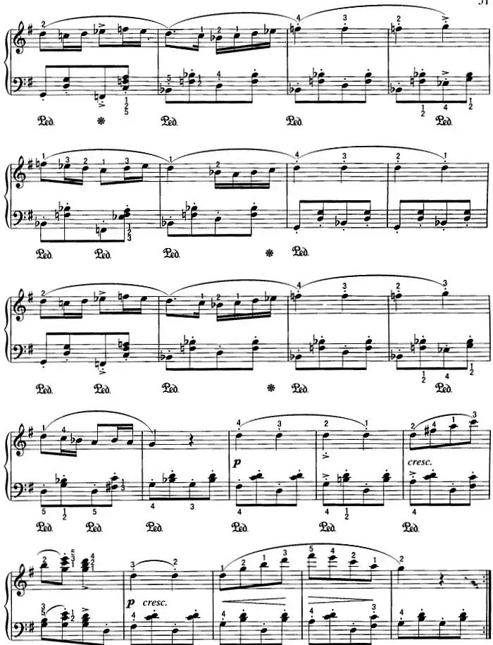 不可不弹的世界钢琴名曲：军队进行曲