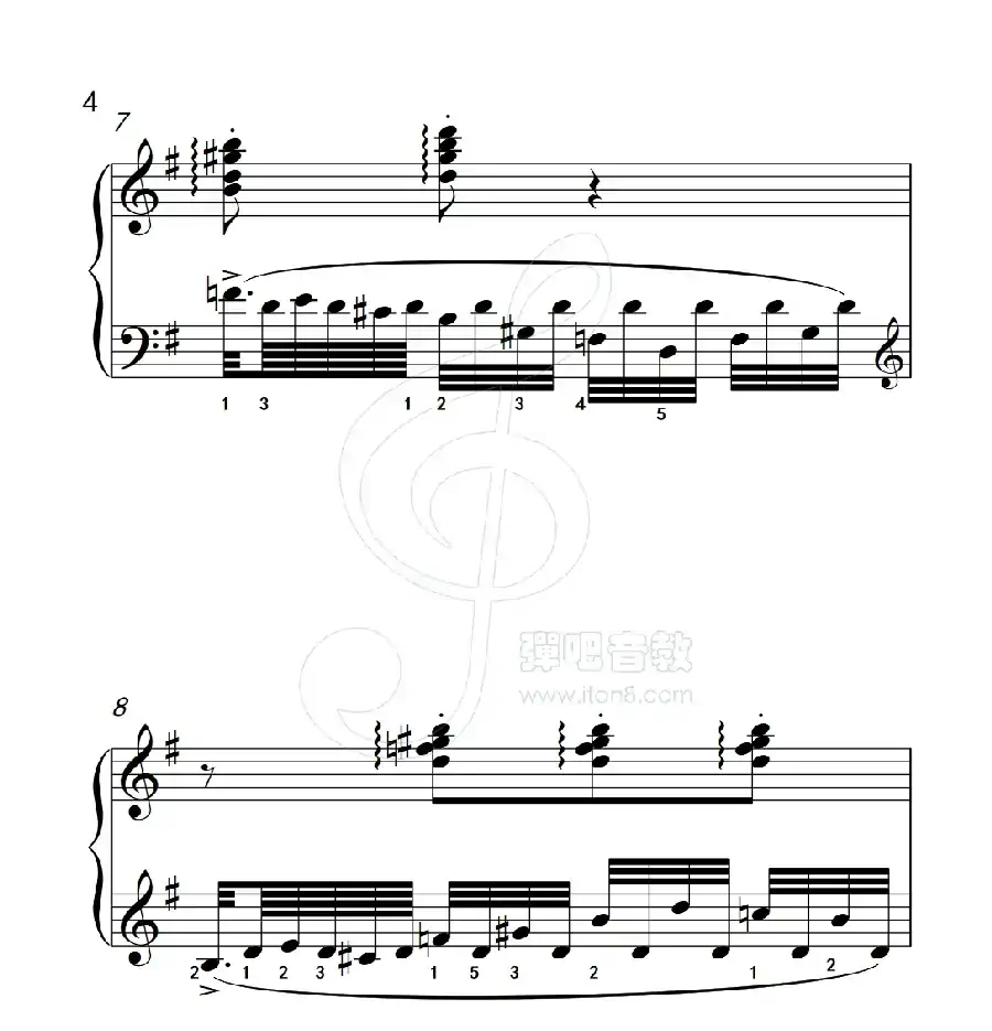 练习曲 58(克拉莫钢琴练习曲60首)