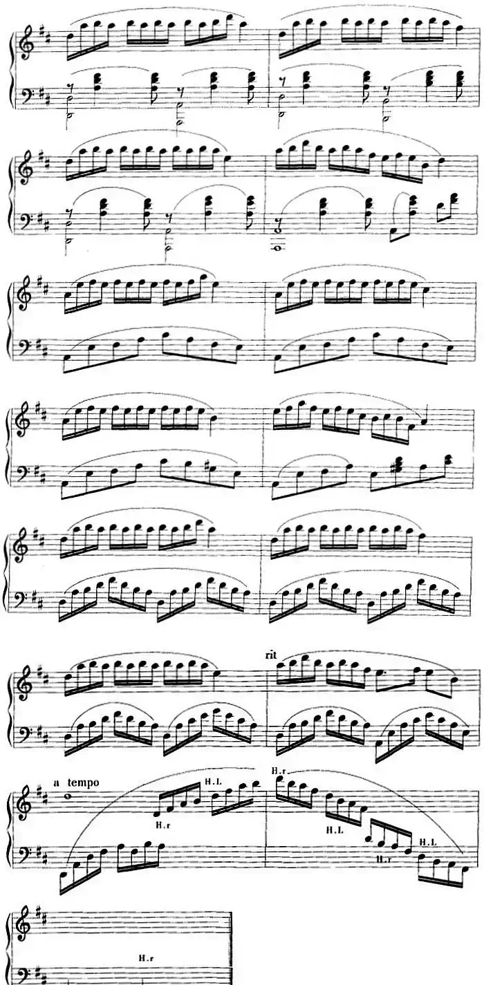 钢琴小品:小鱼游