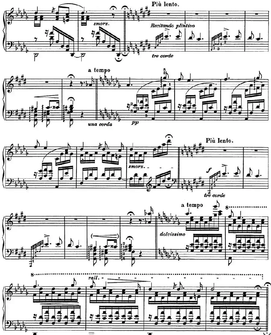 李斯特 匈牙利狂想曲 Hungarian Rhapsodies S.244 No.1