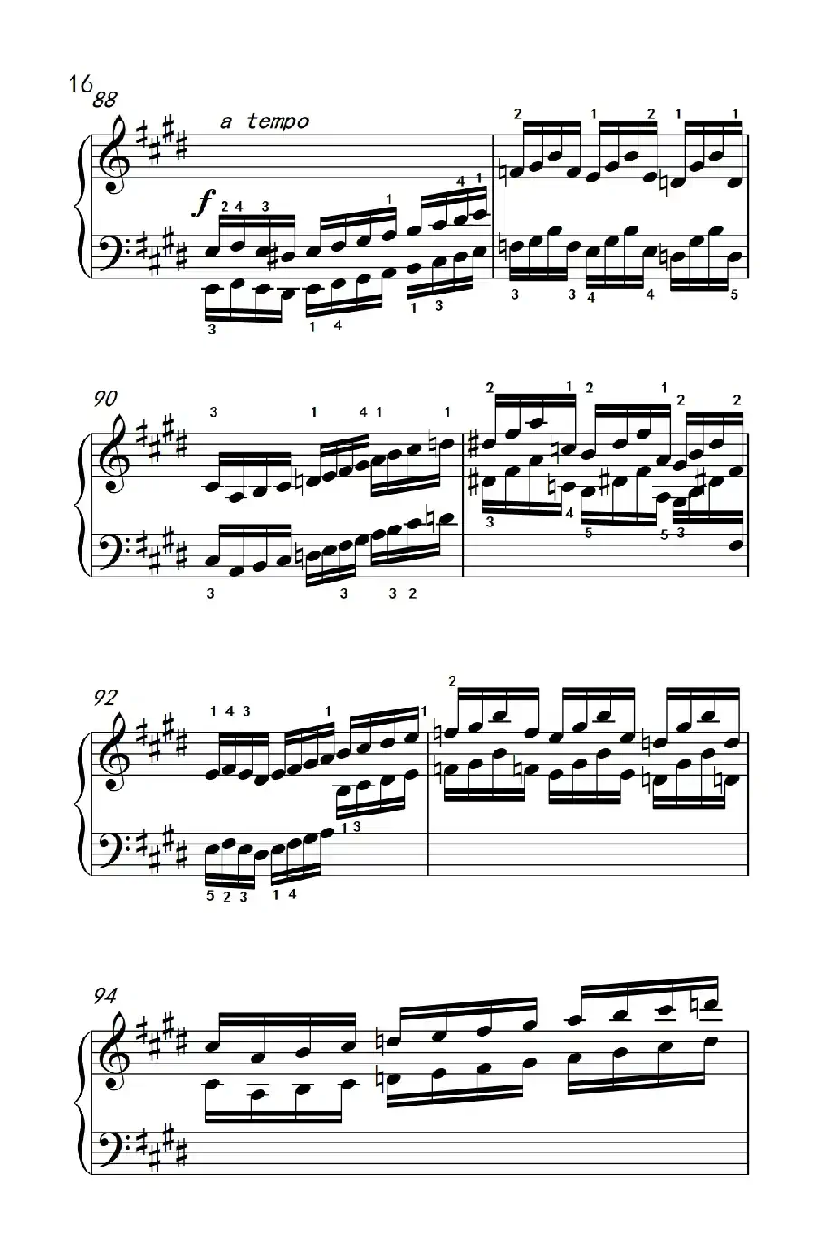 莫什科夫斯基 钢琴练习曲（第一首）