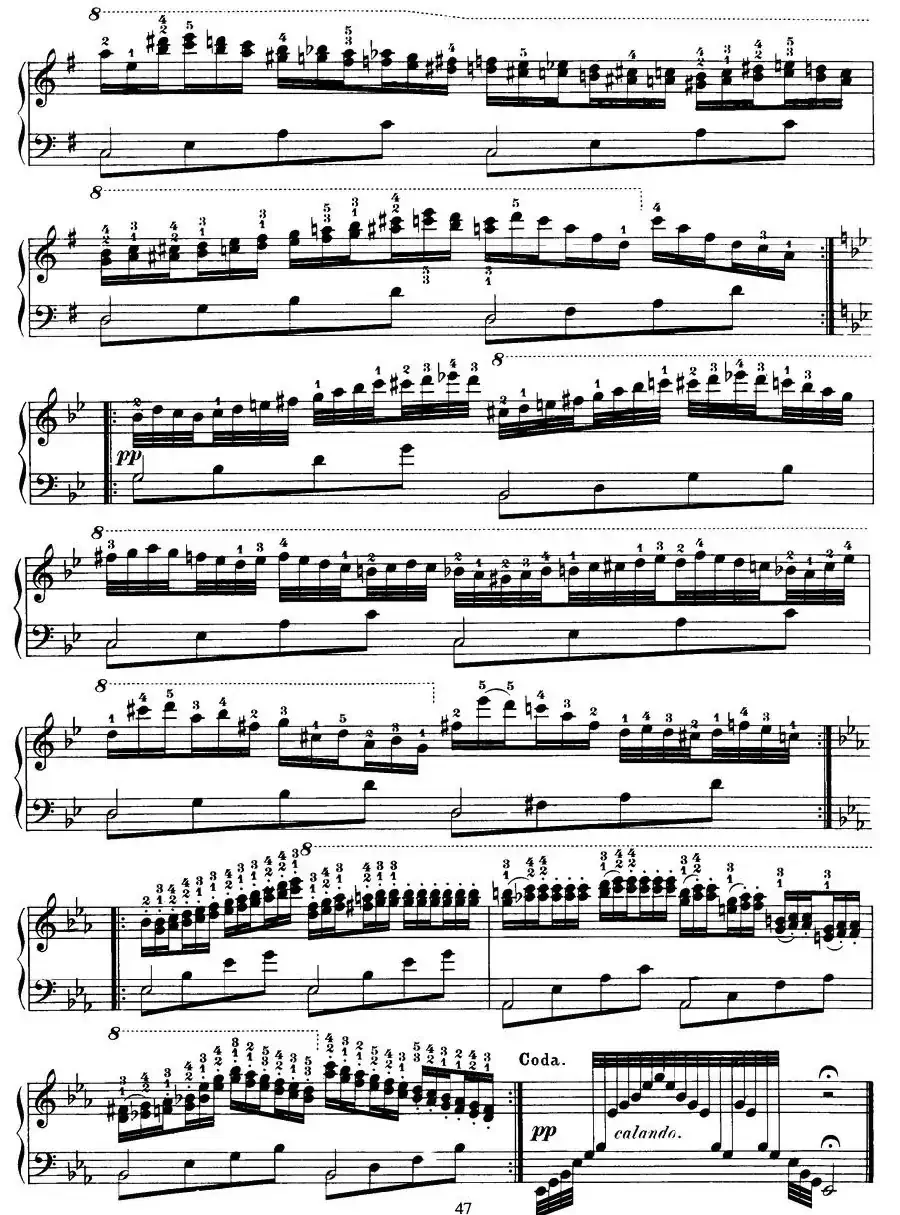 Czerny - 40 Daily Exerci Op.337（35—40）（40首日常训练曲）