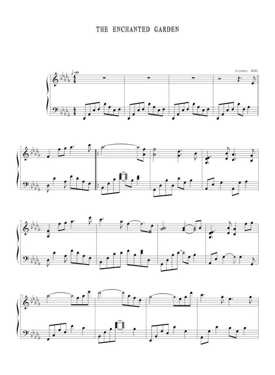 THE ENCHANTED GARDEN