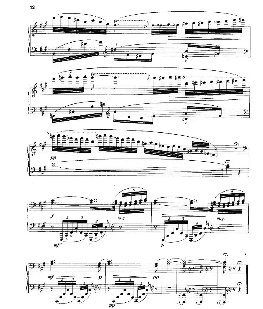 Four Rhapsodies Op.11（4首狂想曲·Ⅱ）