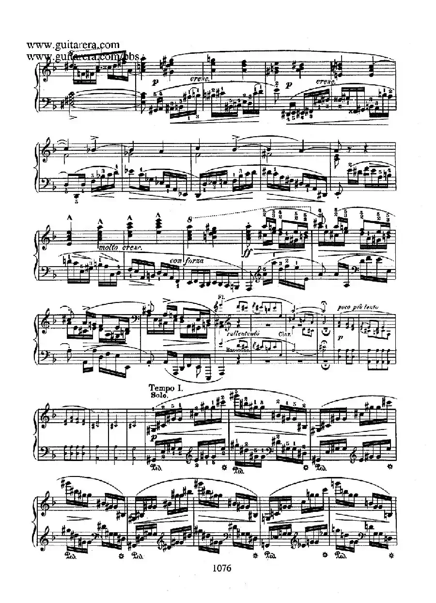 Krakowiak Grand Rondo de Concert Op.14 （克拉科维克音乐会用大回旋曲·钢琴独奏版）