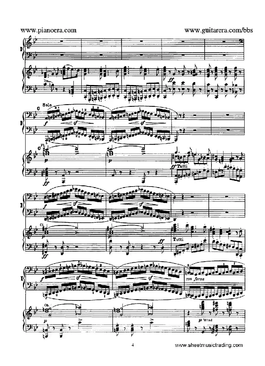 Piano Concerto No.1 in g Minor Op.25（g小调第一钢琴协奏曲·双钢琴）