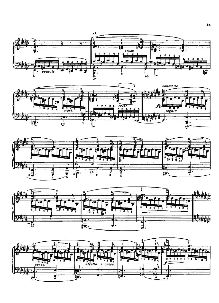 12 Etudes Op.10 柯尔托教学版（12首练习曲·6）