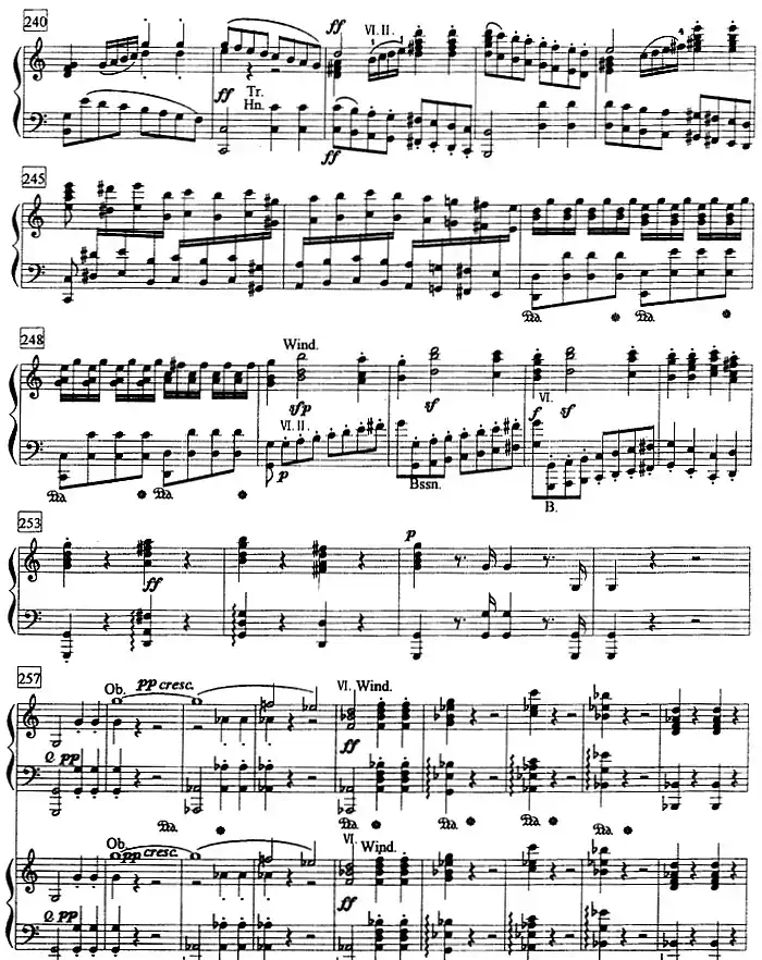 钢琴教程第八级 大型乐曲（C大调第一钢琴协奏曲 Op.15 第一乐章）