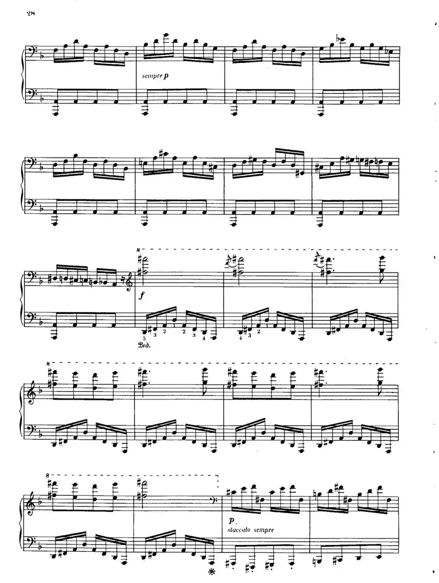 Le chemin de fer Op·27（d小调练习曲·铁路）