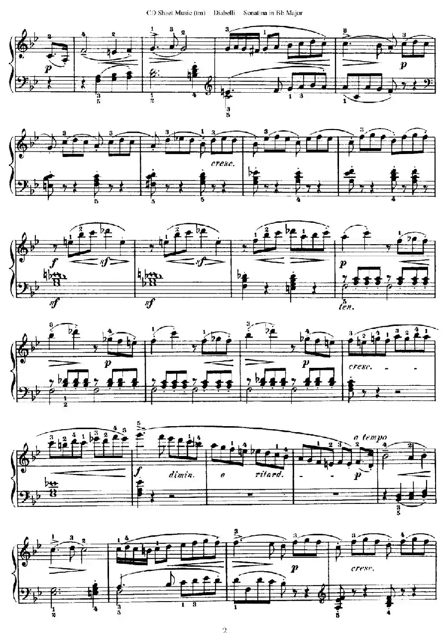 7 Piano Sonatinas Op.168（7首钢琴小奏鸣曲 No.4）