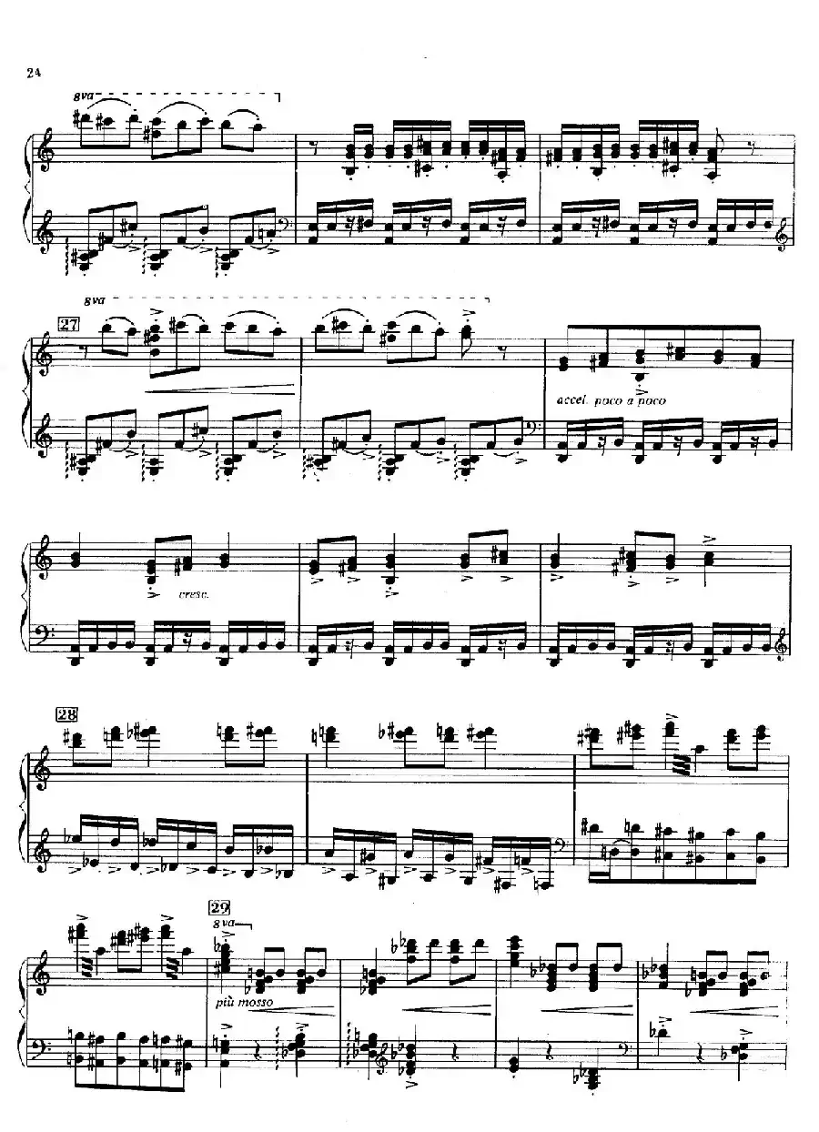 火鸟组曲 Firebird Suite（拉夫林改编钢琴独奏版）