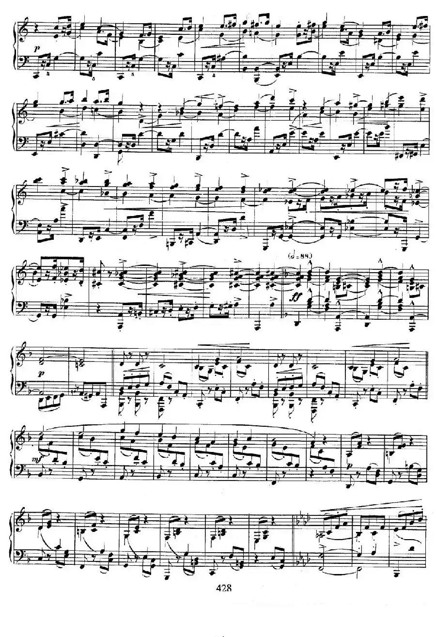 Novelletten Op.21（6）