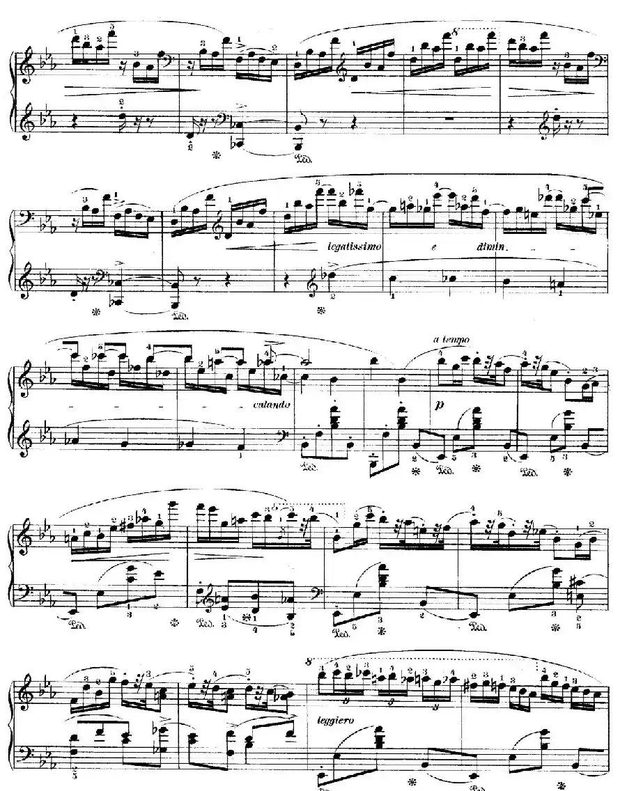 Rondo in E flat Major Op.16（降E大调回旋曲）