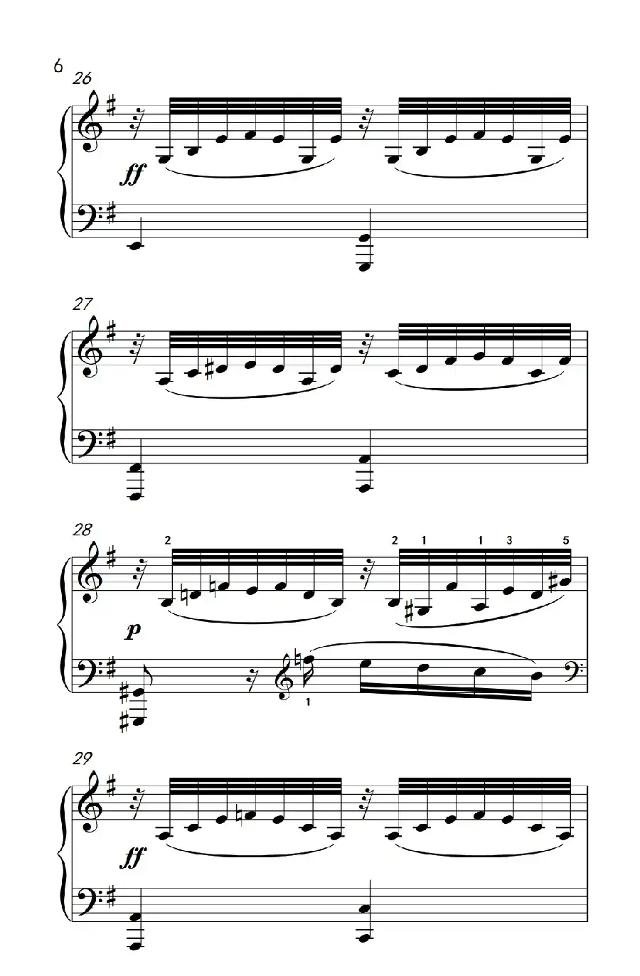 奏鸣曲 Opus 2 Nr.3 第二乐章(贝多芬奏鸣曲集 1)
