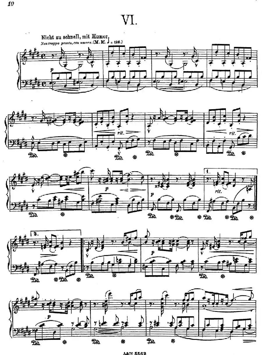 Album Leaf Op.7（纪念册的一页·6）