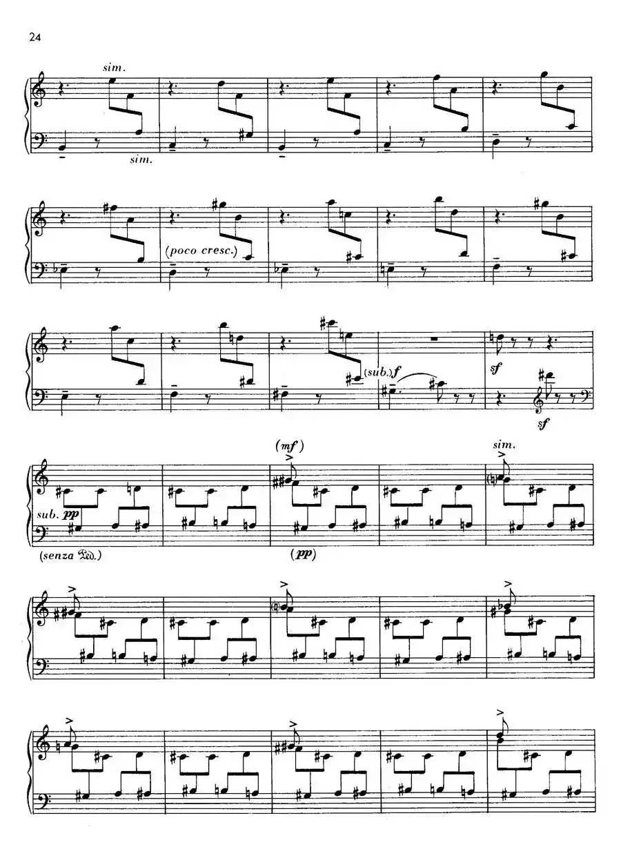 Notebook f Young People Op·59（为青少年而作的钢琴曲集·13）