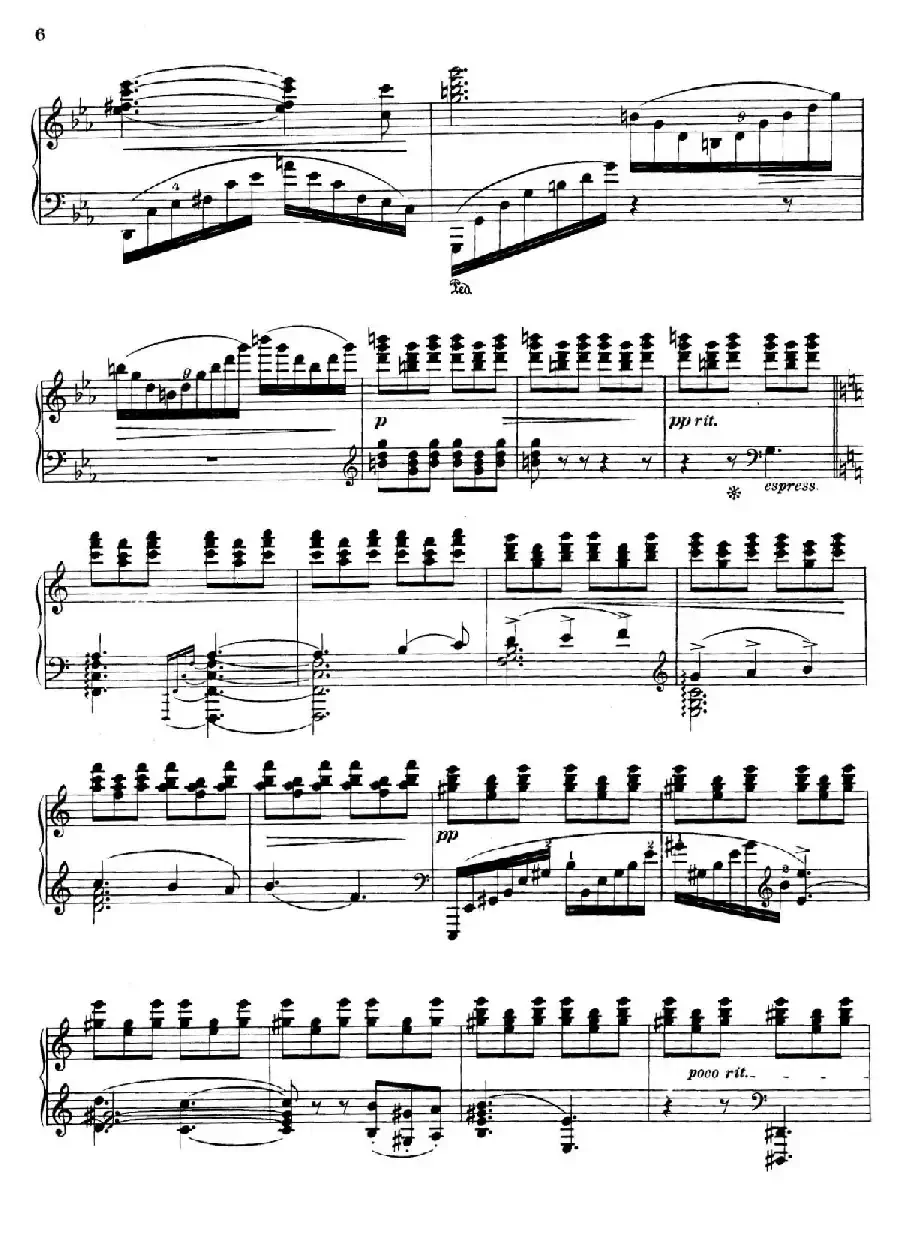 Four Rhapsodies Op.11（4首狂想曲·Ⅳ）
