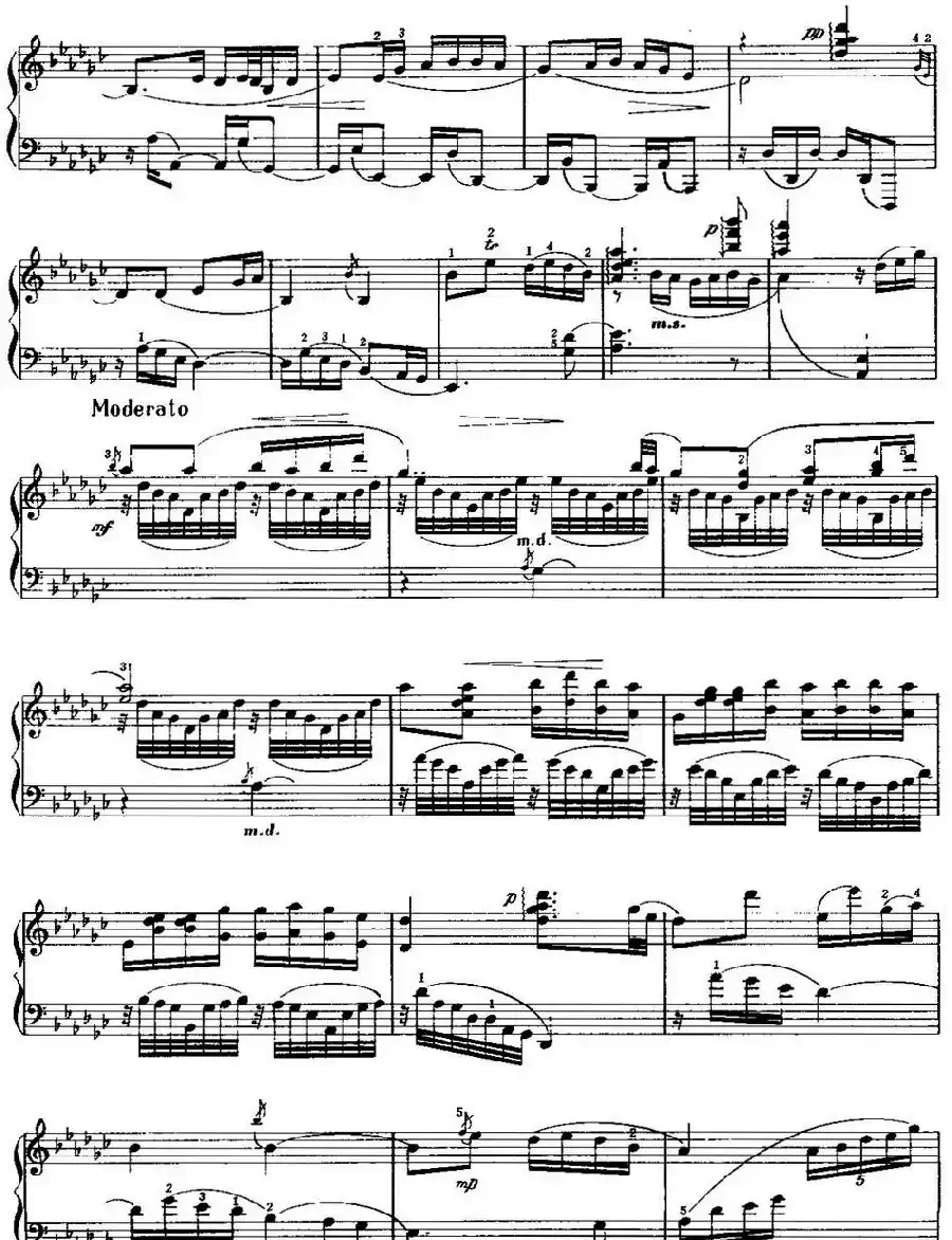 中国钢琴名曲30首：夕阳箫鼓