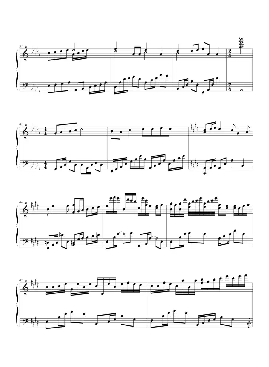 宁夏（“星星钢琴学员”制谱版）