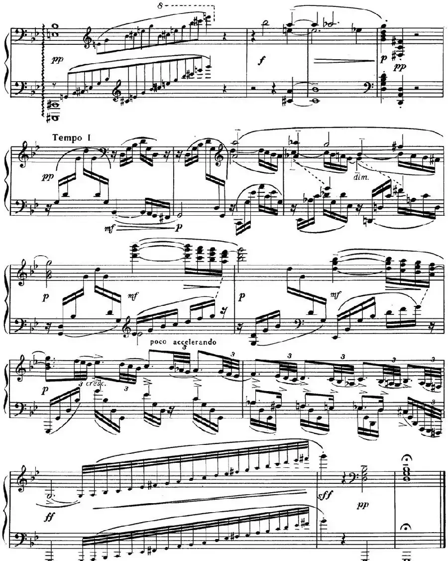 拉赫玛尼诺夫 音画练习曲7或8 Etudes tableaux Op.33 No.7