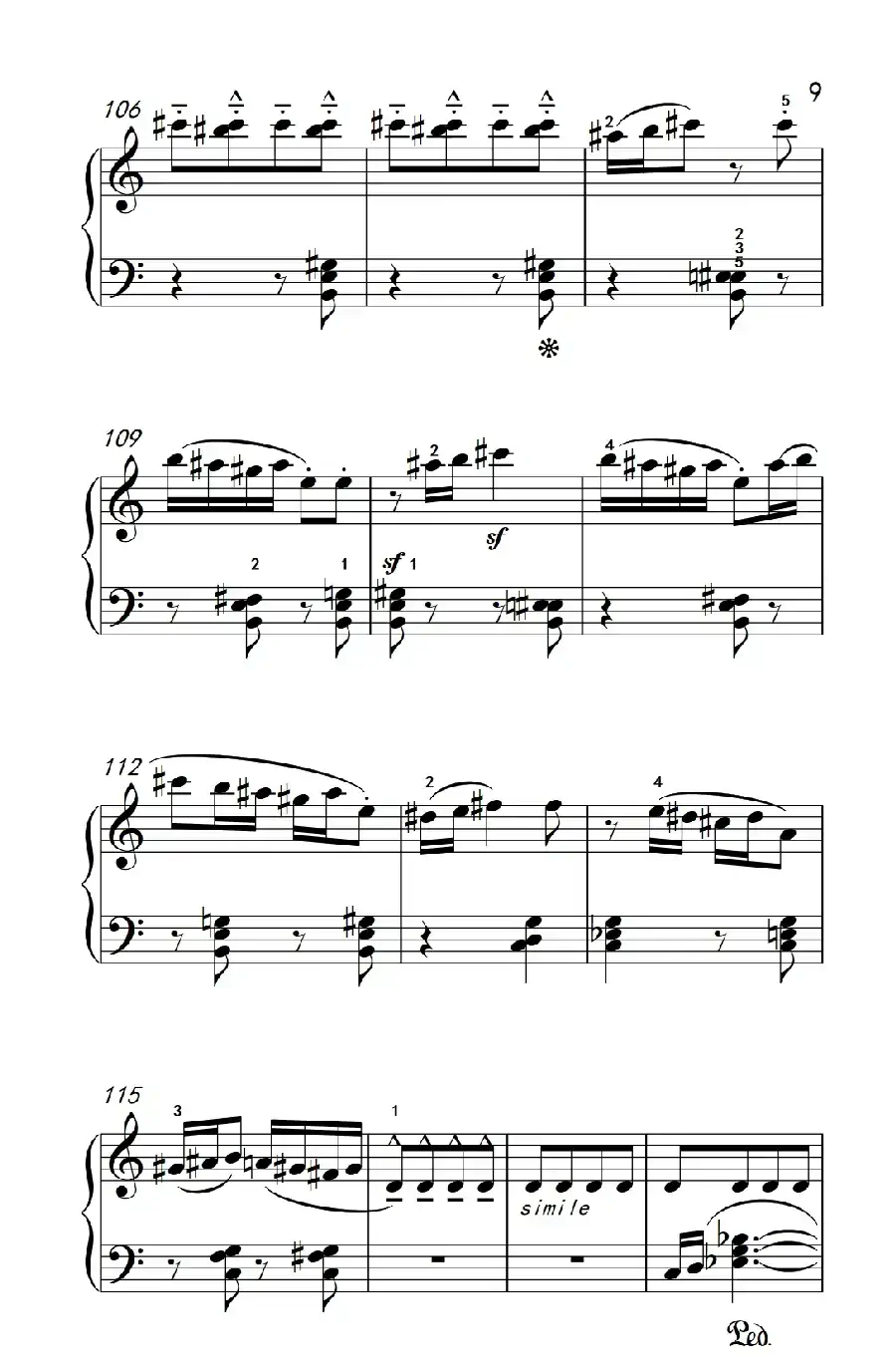 固定低音（巴托克 小宇宙 钢琴教程 6）