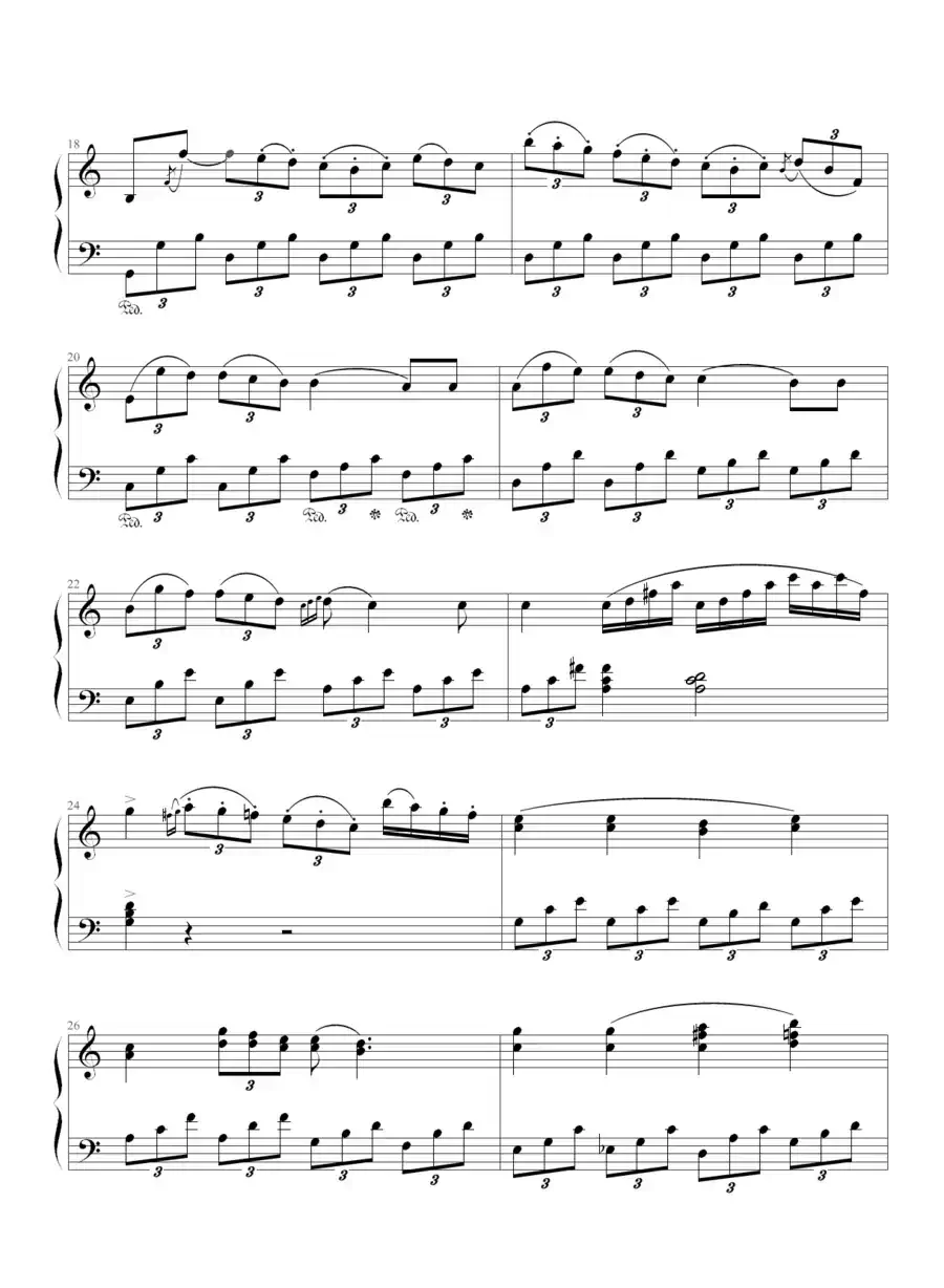 第五钢琴协奏曲（第二乐章）