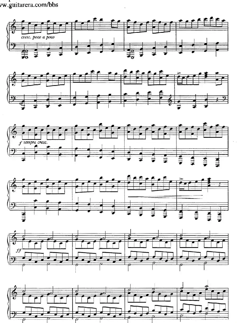 Toccata for Piano H.153（托卡塔）