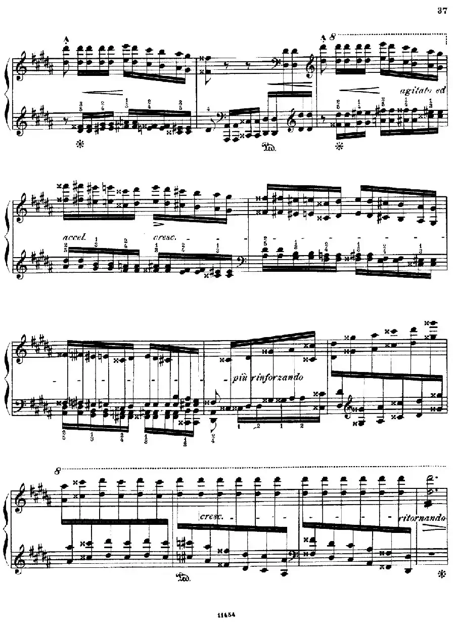 Paganini Etudes No.3 in G# （6首帕格尼尼大练习曲之Ⅲ）