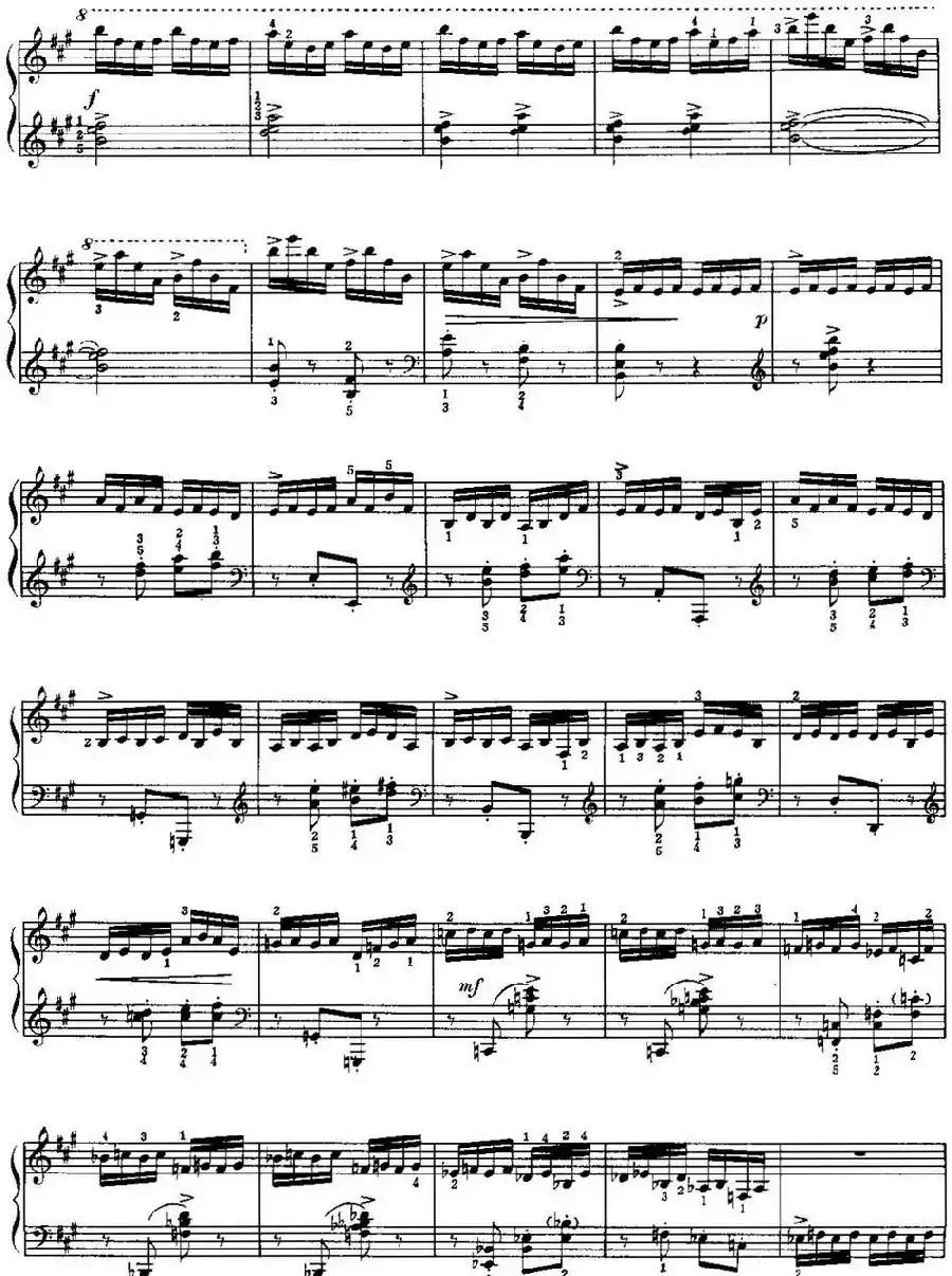中国钢琴名曲30首：练习曲