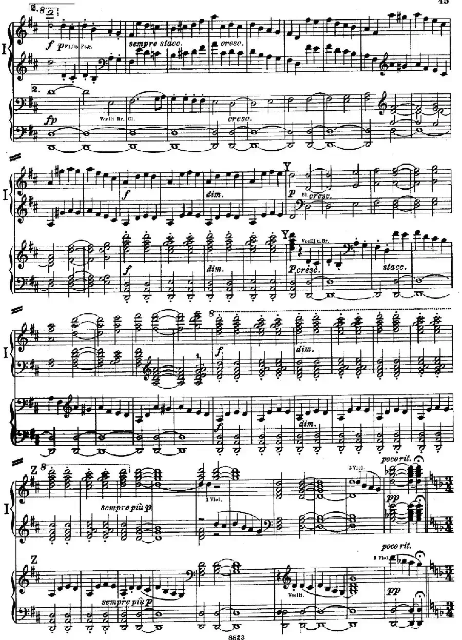 d小调第九交响曲 Op.125（双钢琴P43——52）