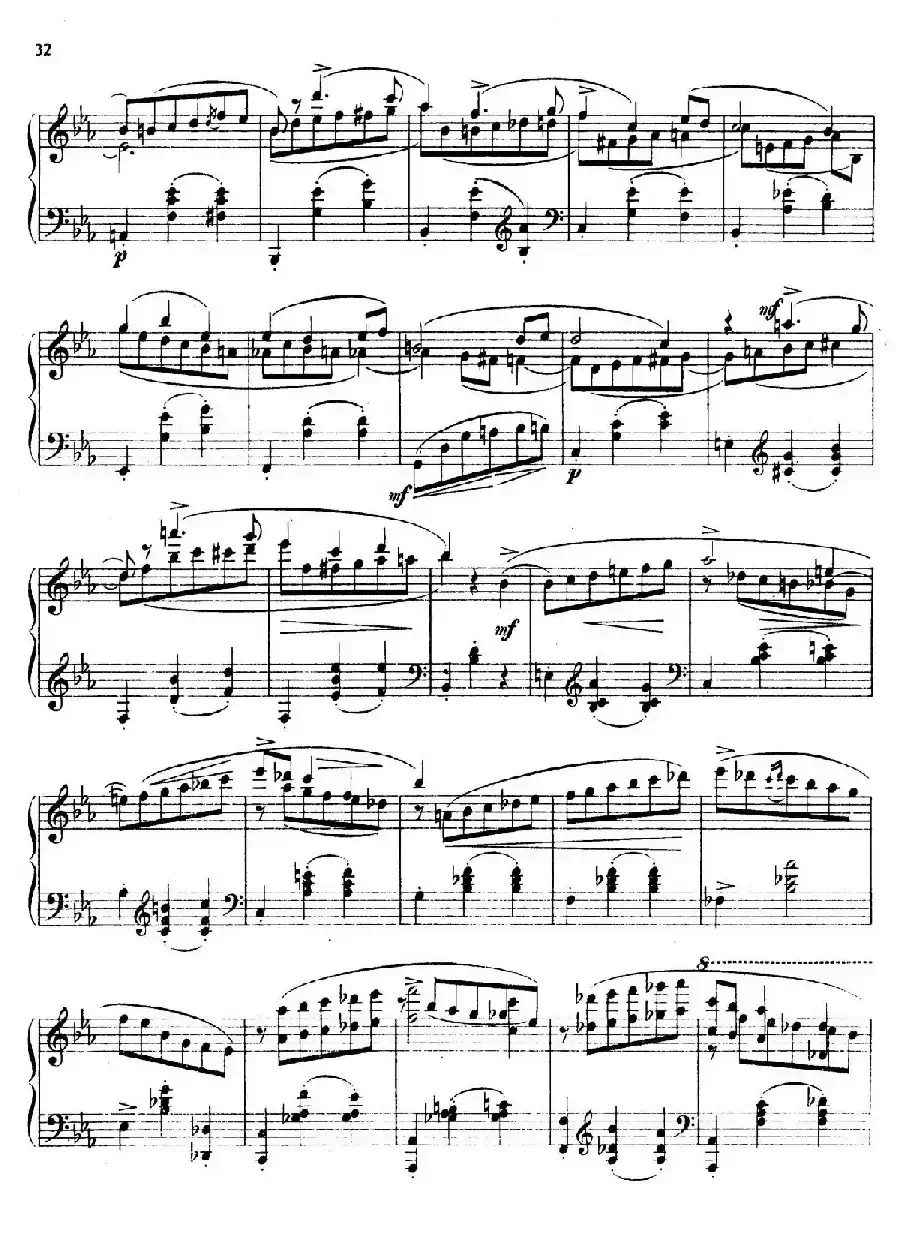 24 Characteristic Pieces Op.36（24首性格小品·7）