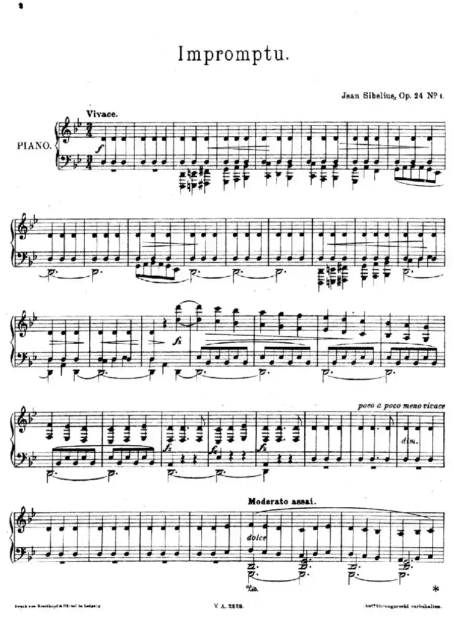 10 Pieces Op.24（10首钢琴小品 No.1）