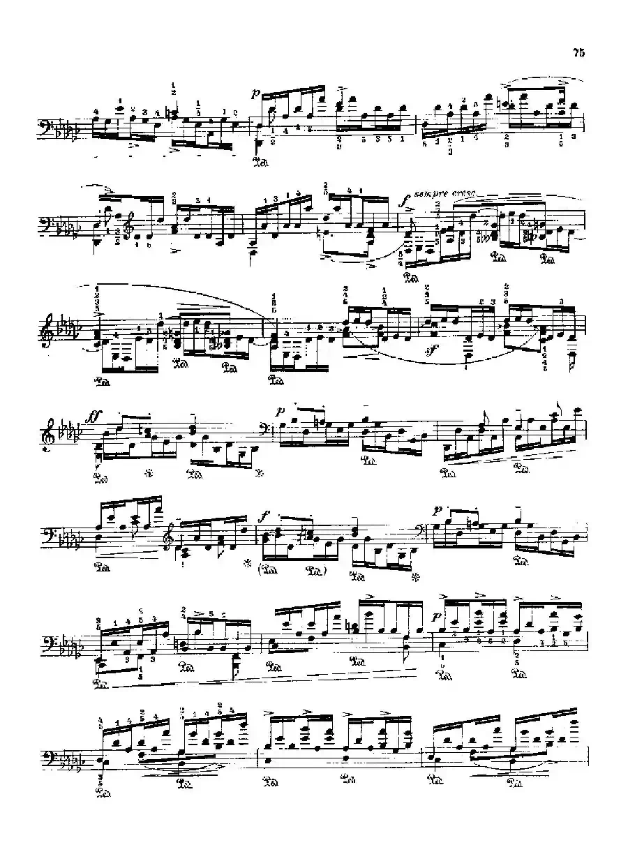 53首以肖邦练习曲为素材而作的练习曲（No.12A）