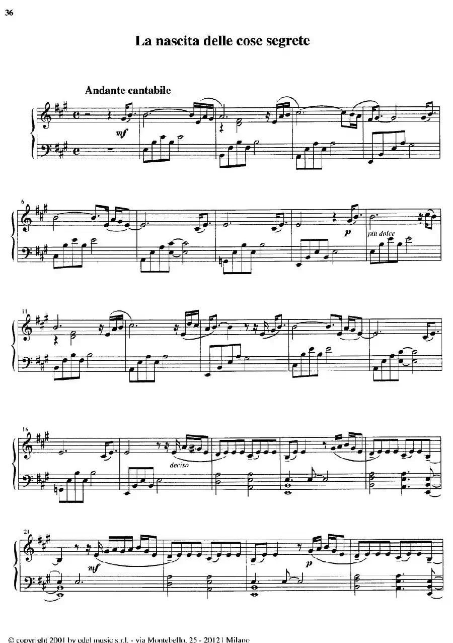 La nascita delle cose segrete