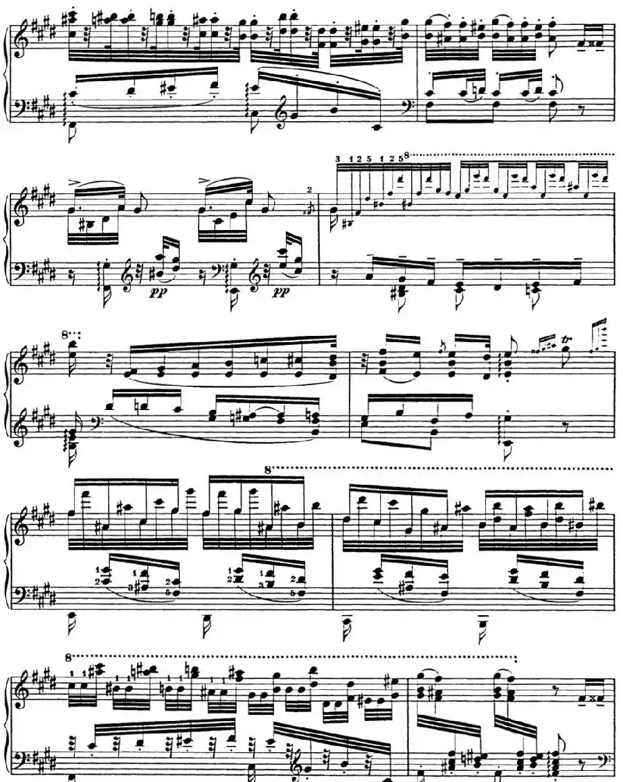 李斯特 匈牙利狂想曲 Hungarian Rhapsodies S.244 No.10