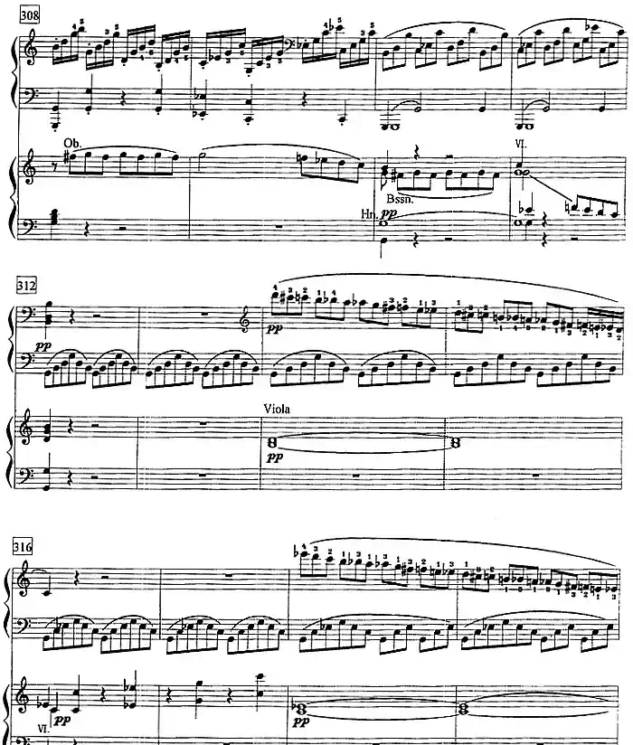 钢琴教程第八级 大型乐曲（C大调第一钢琴协奏曲 Op.15 第一乐章）