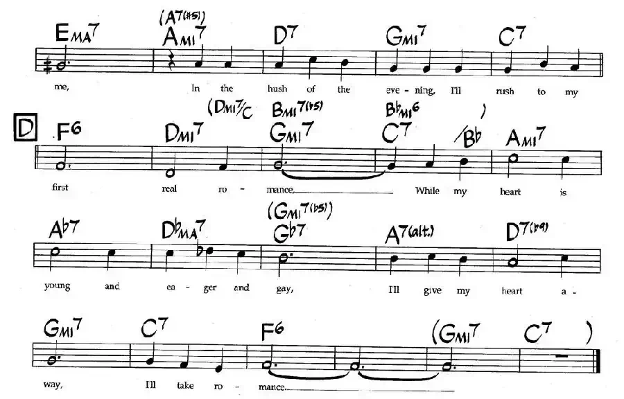 I'll Take Romance（爵士钢琴曲）