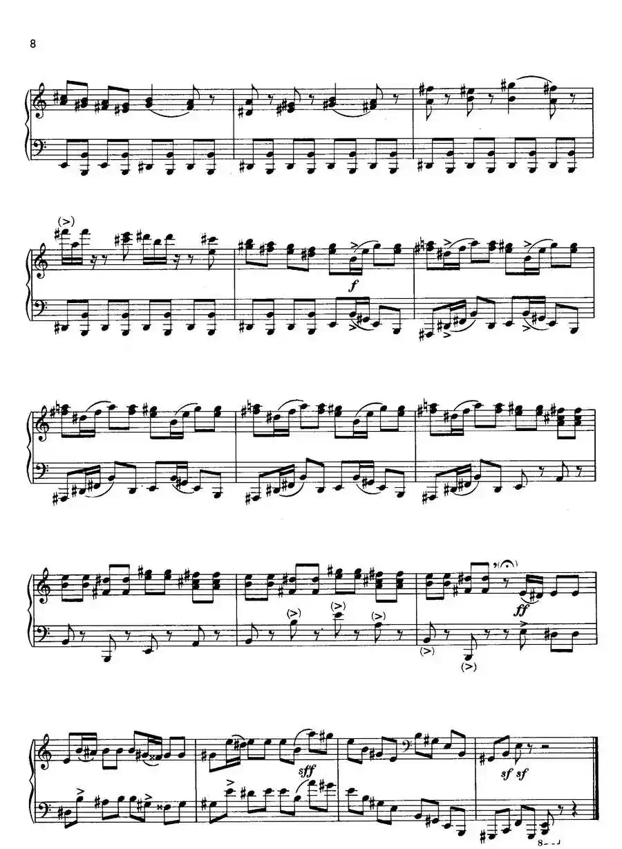 Notebook f Young People Op·59（为青少年而作的钢琴曲集·3）