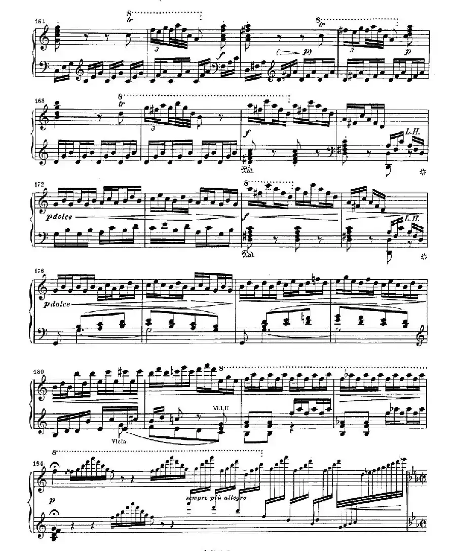 Choral Fantasia in c Minor Op.80（c小调合唱幻想曲·钢琴独奏版）